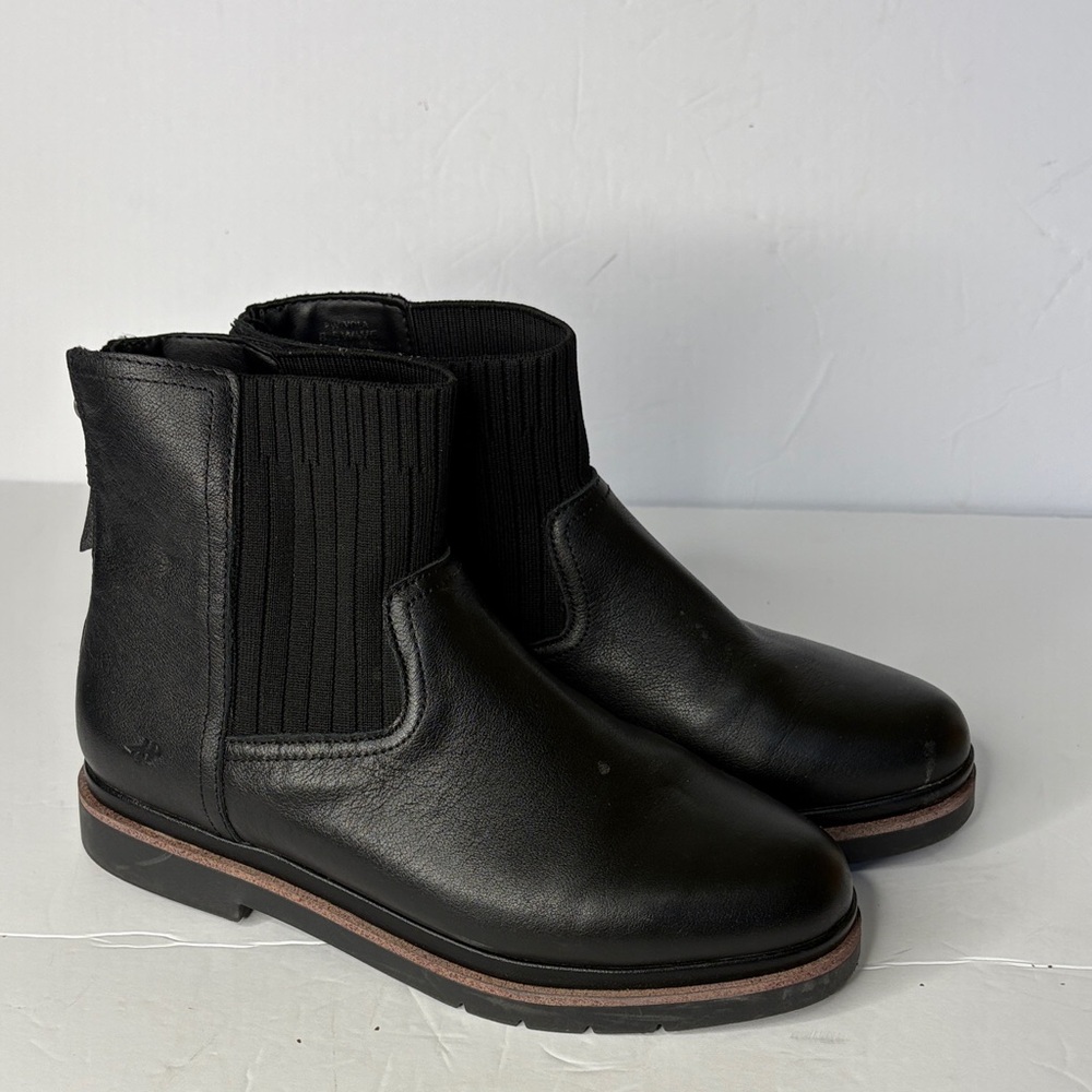 Hush Puppies Vola Black Chelsea Style Bootie